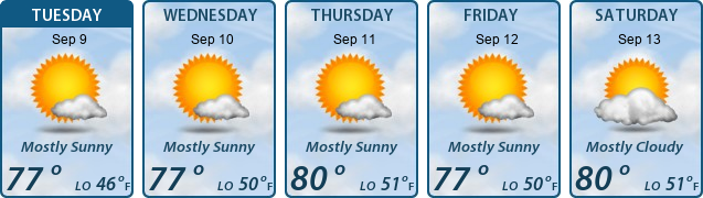 5-Day Forecast