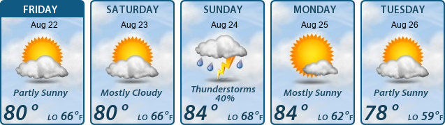 5-Day Forecast