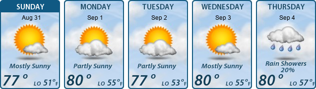 5-Day Forecast