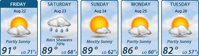 5-Day Forecast