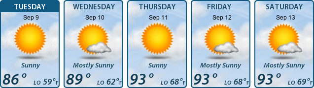 5-Day Forecast