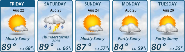 5-Day Forecast