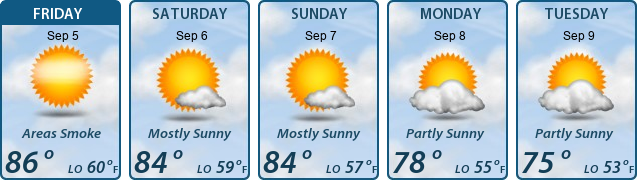 5-Day Forecast