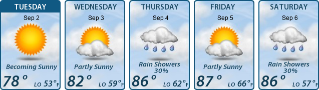 5-Day Forecast