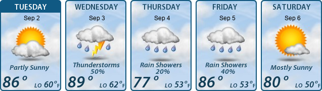5-Day Forecast