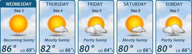 5-Day Forecast