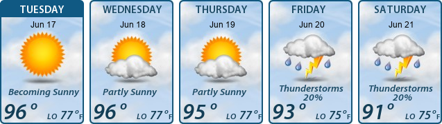 5-Day Forecast