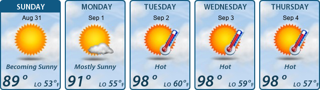5-Day Forecast